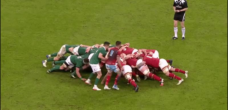 Ireland Scrum 3