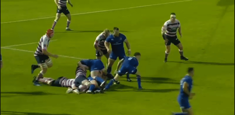 Leinster A blitz defence 2