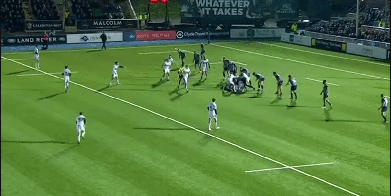 Fa'ao Filise Glasgow red card 1