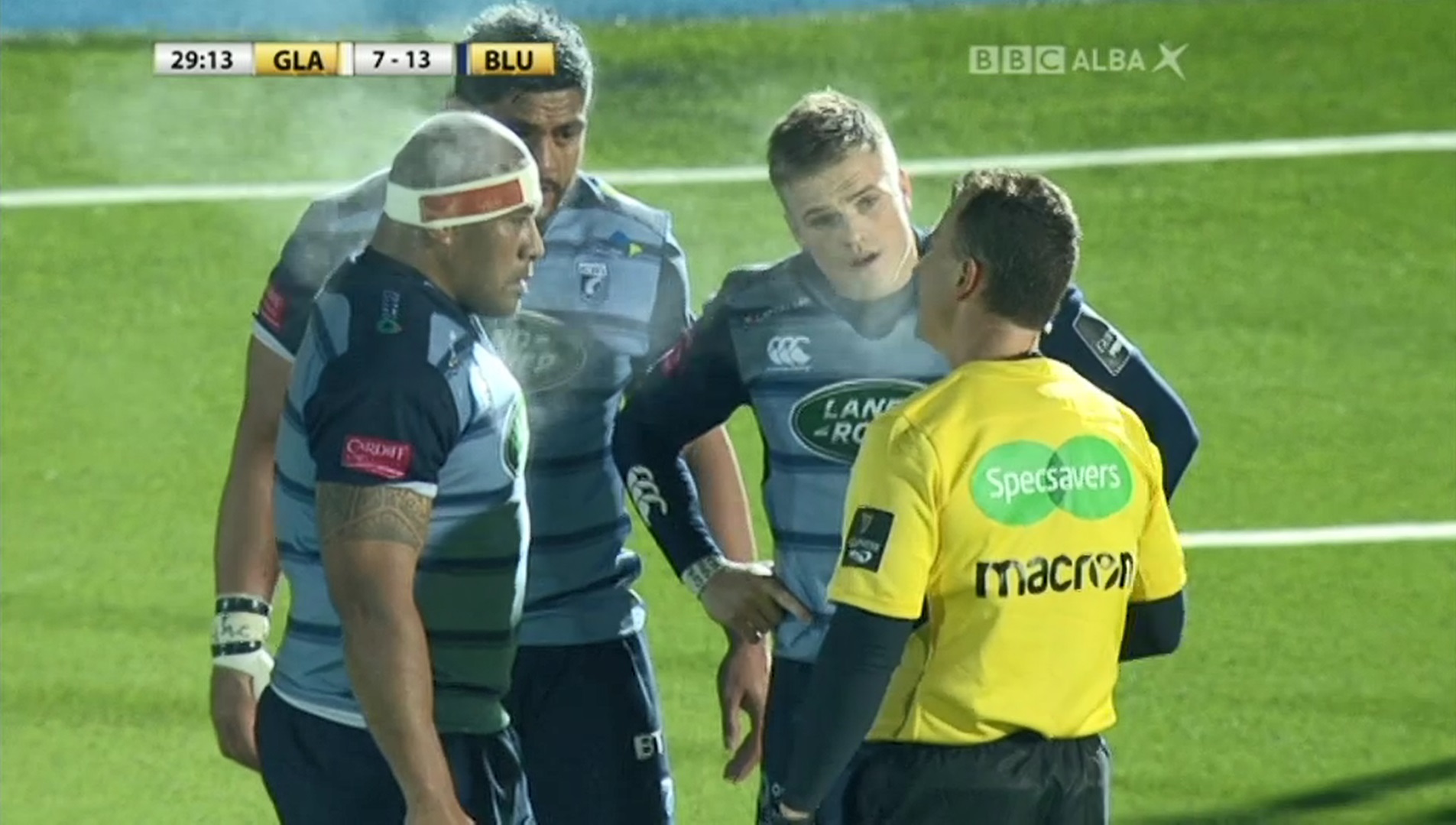Filise red card Anscombe reaction