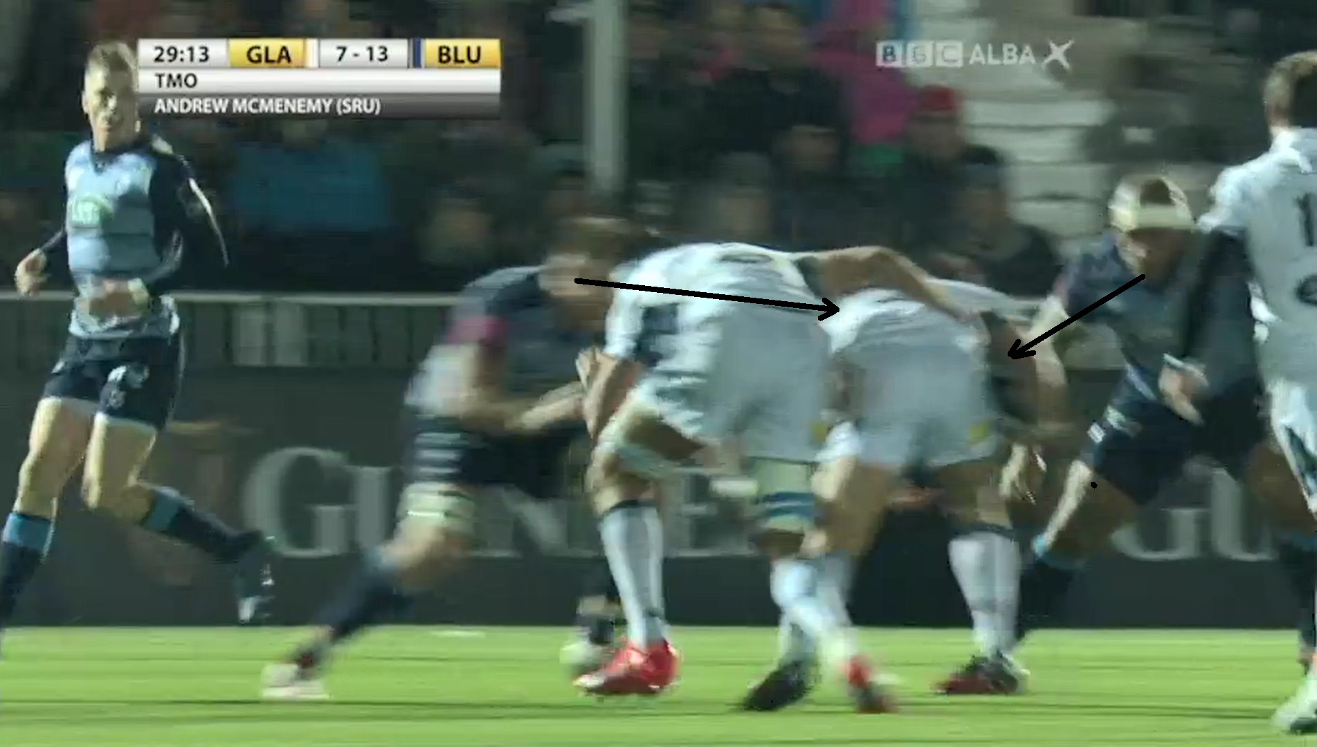 Filise red card in front 1