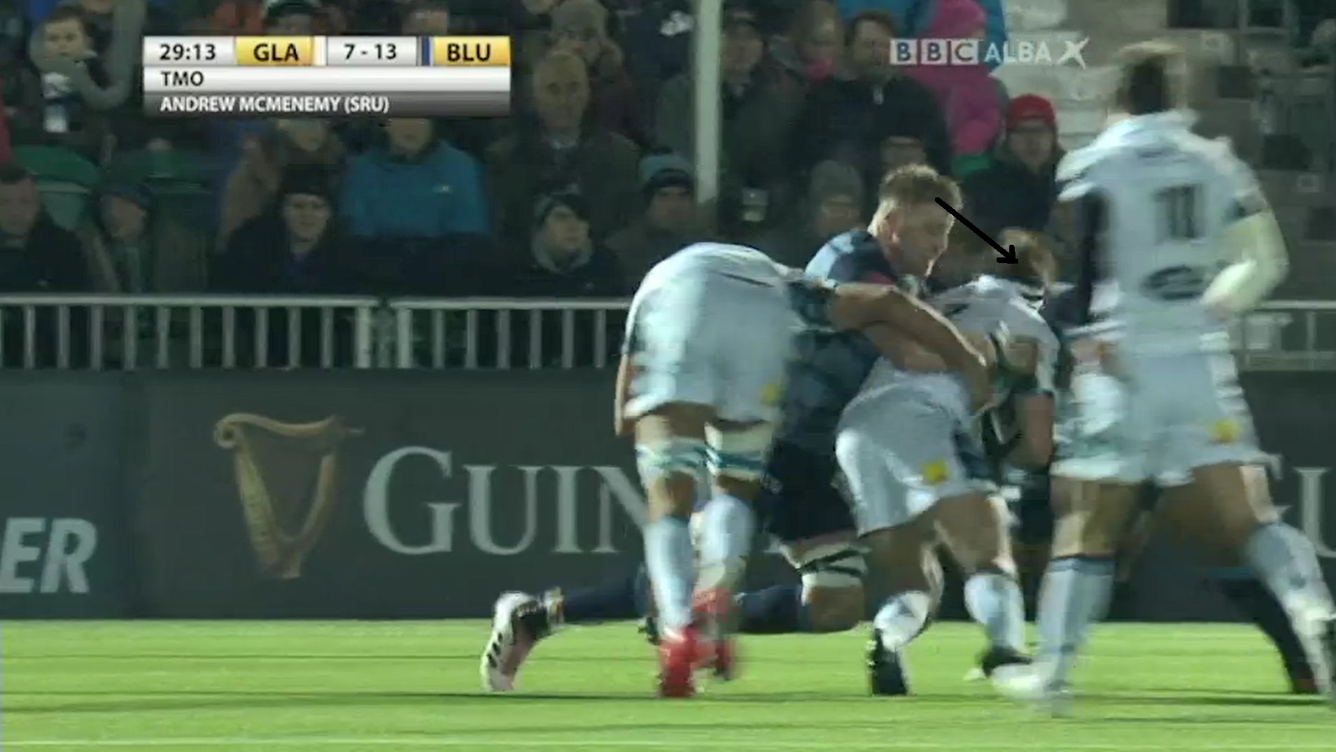 Filise red card in front 3