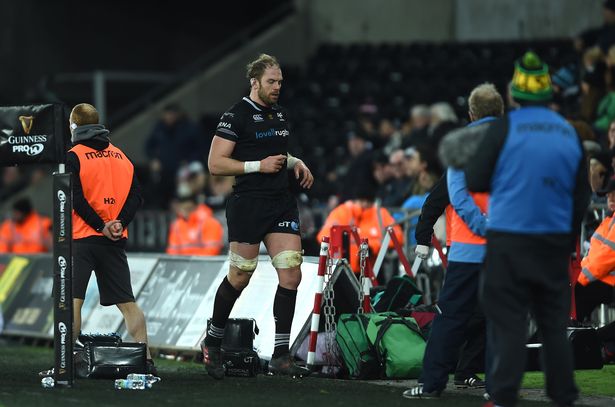 Alun Wyn Jones Ospreys