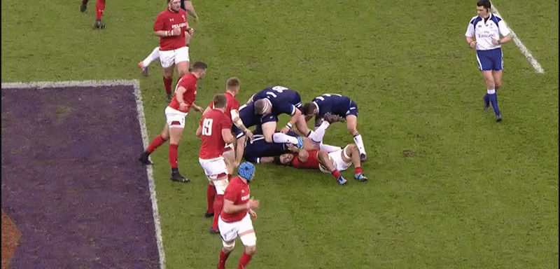 Scotland 18 defence 11
