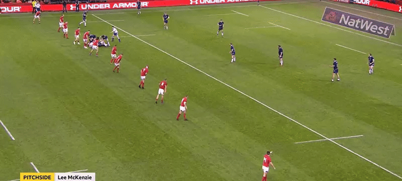 Scotland 18 defence 7