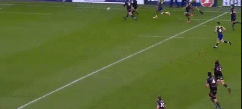 Edinburgh QF Scully try 1