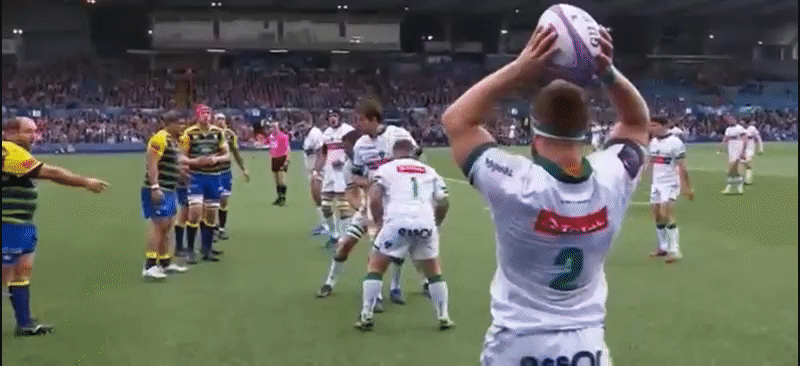 Pau QF Seb Davies lineout steal 1
