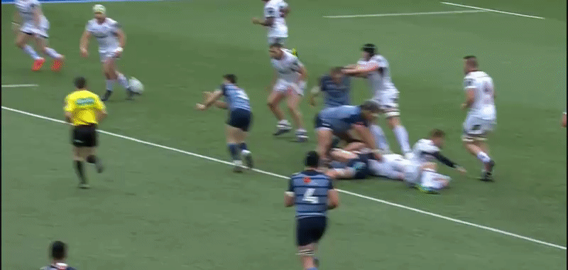 Ulster H Kris Dacey try