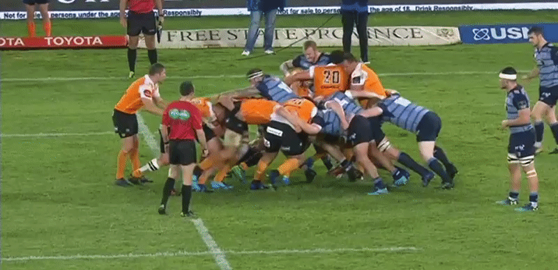 Cheetahs maul defence 3