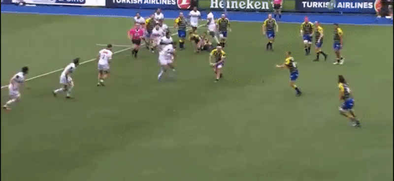 Pau QF Gareth Anscombe carry 1