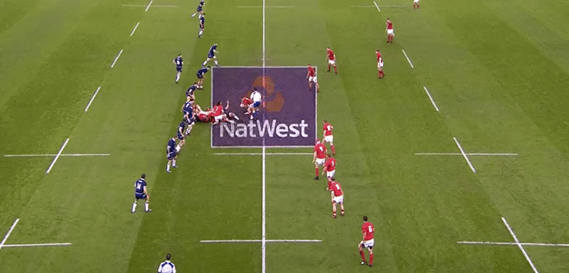 Scotland 18 good attack 7