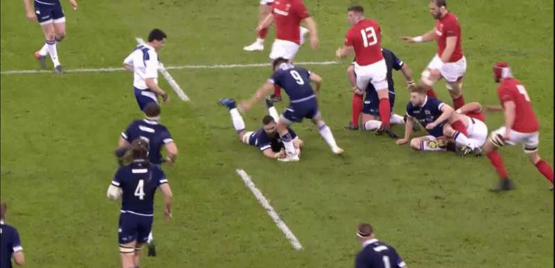 Scotland 18 Hill turnover