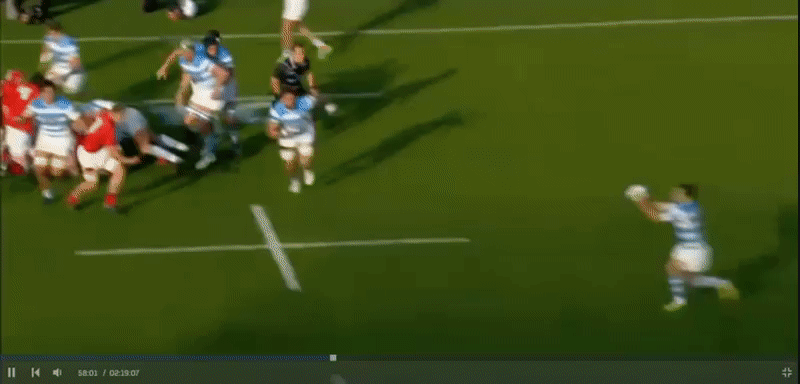 Argentina Parkes tackle 2