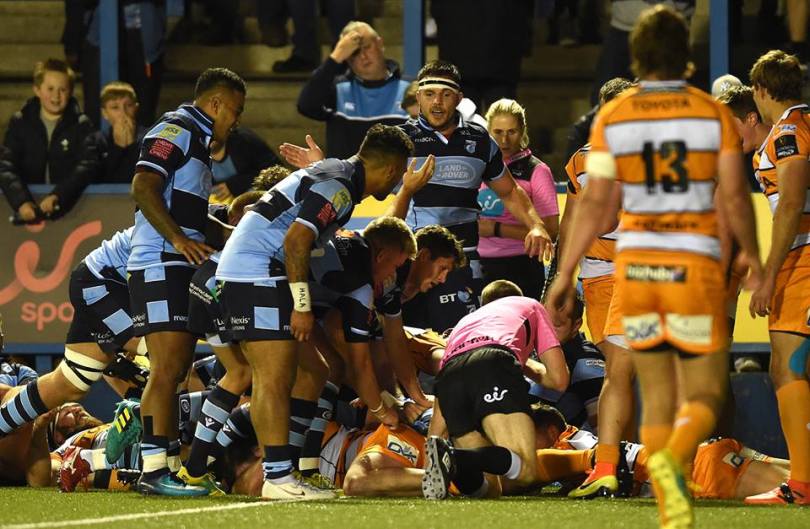 Olly Robinson Cardiff Blues team Cheetahs
