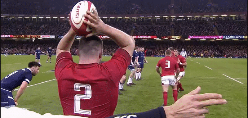 Scotland 18 good attack 6 Shingler lineout