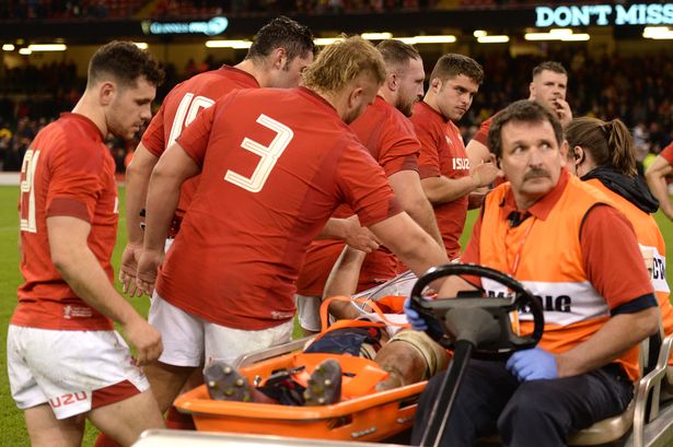 Ellis Jenkins South Africa injury 2