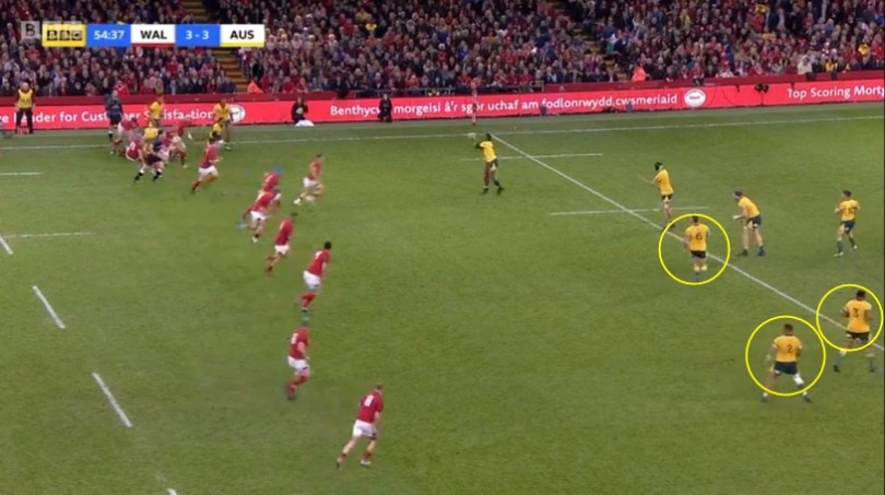 Wales kick analysis 23 follow up