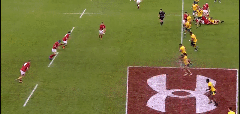 Wales kick analysis 28
