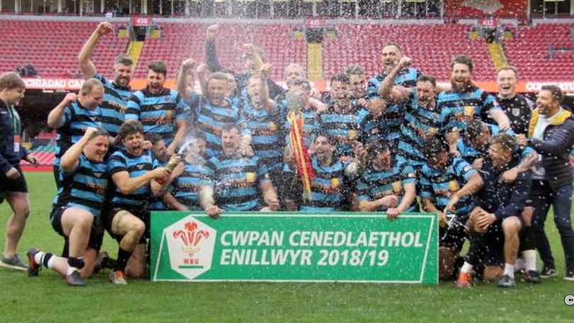 Cardiff RFC WRU National Cup champions