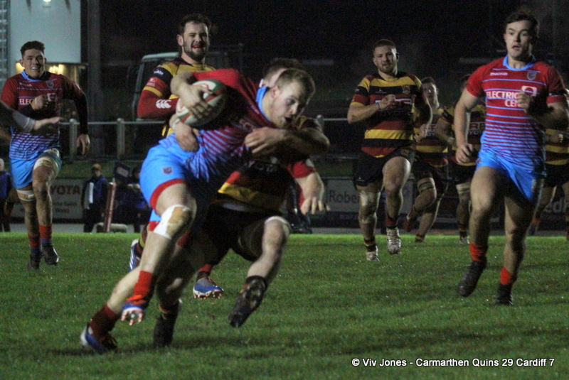 Barney Nightingale Carmarthen RFC
