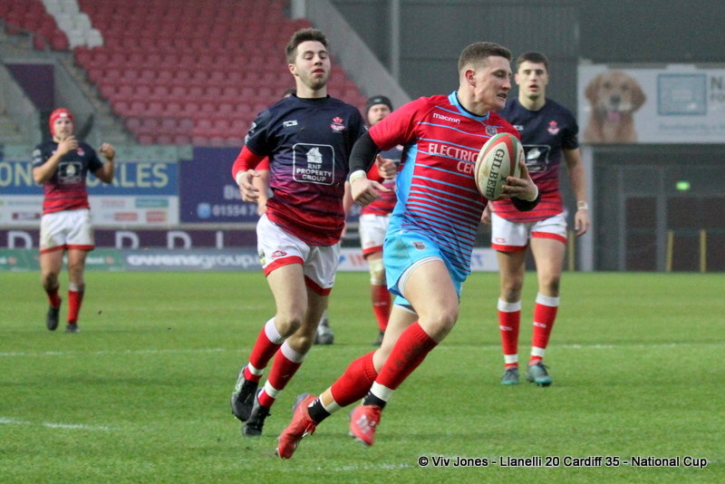 Edd Howley Rugby Llanelli 20-35 Cardiff RFC – Cardiff Rugby Life