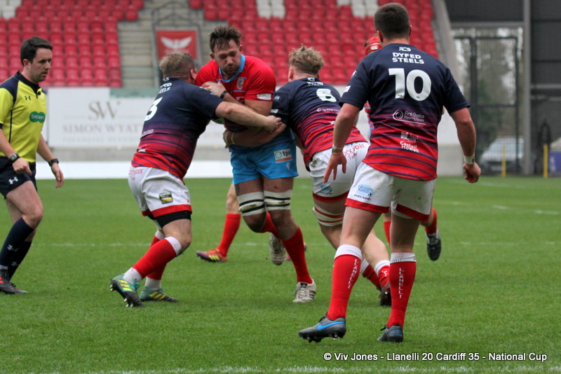Sam Pailor Llanelli RFC